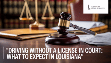 What Happens in the Court After a Driving Without License Charge in Louisiana