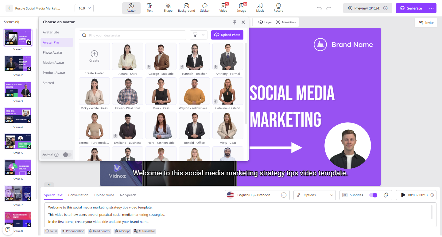How a Top Ad Agency Can Create Video With Vidnoz AI