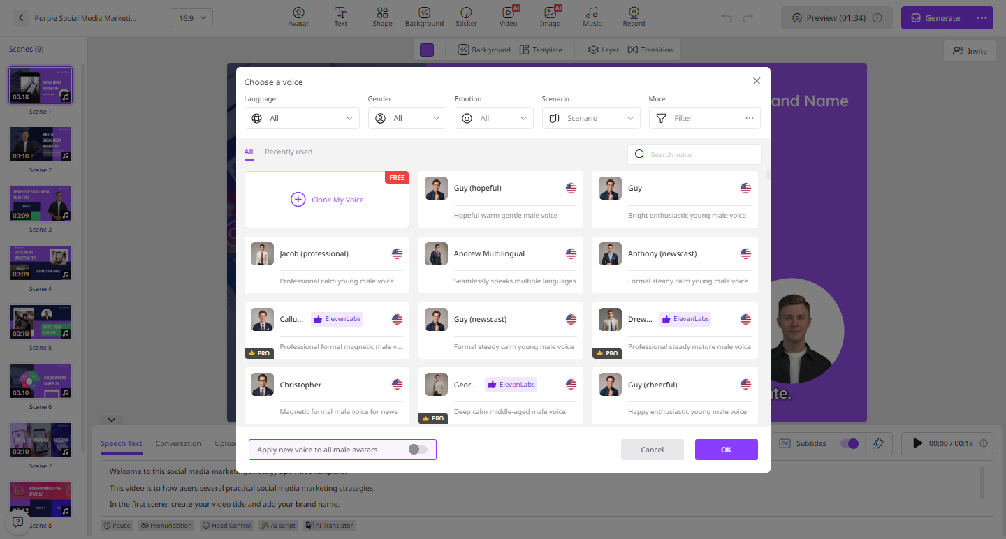 Online Video Editor