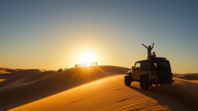 Unforgettable Desert Safari Dubai Adventure with Dune Bashing and Sunset Views