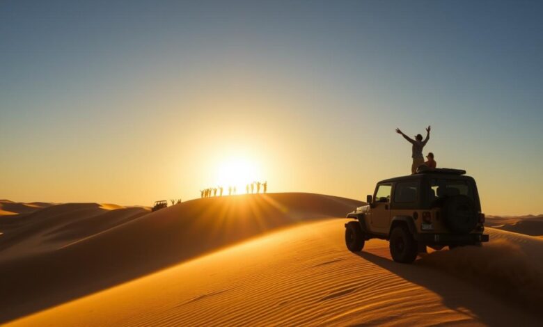 Unforgettable Desert Safari Dubai Adventure with Dune Bashing and Sunset Views