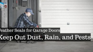 Weather Seals for Garage Doors