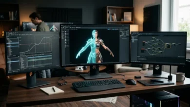 Automating Real-Time 3D Generation and Topology Workflows